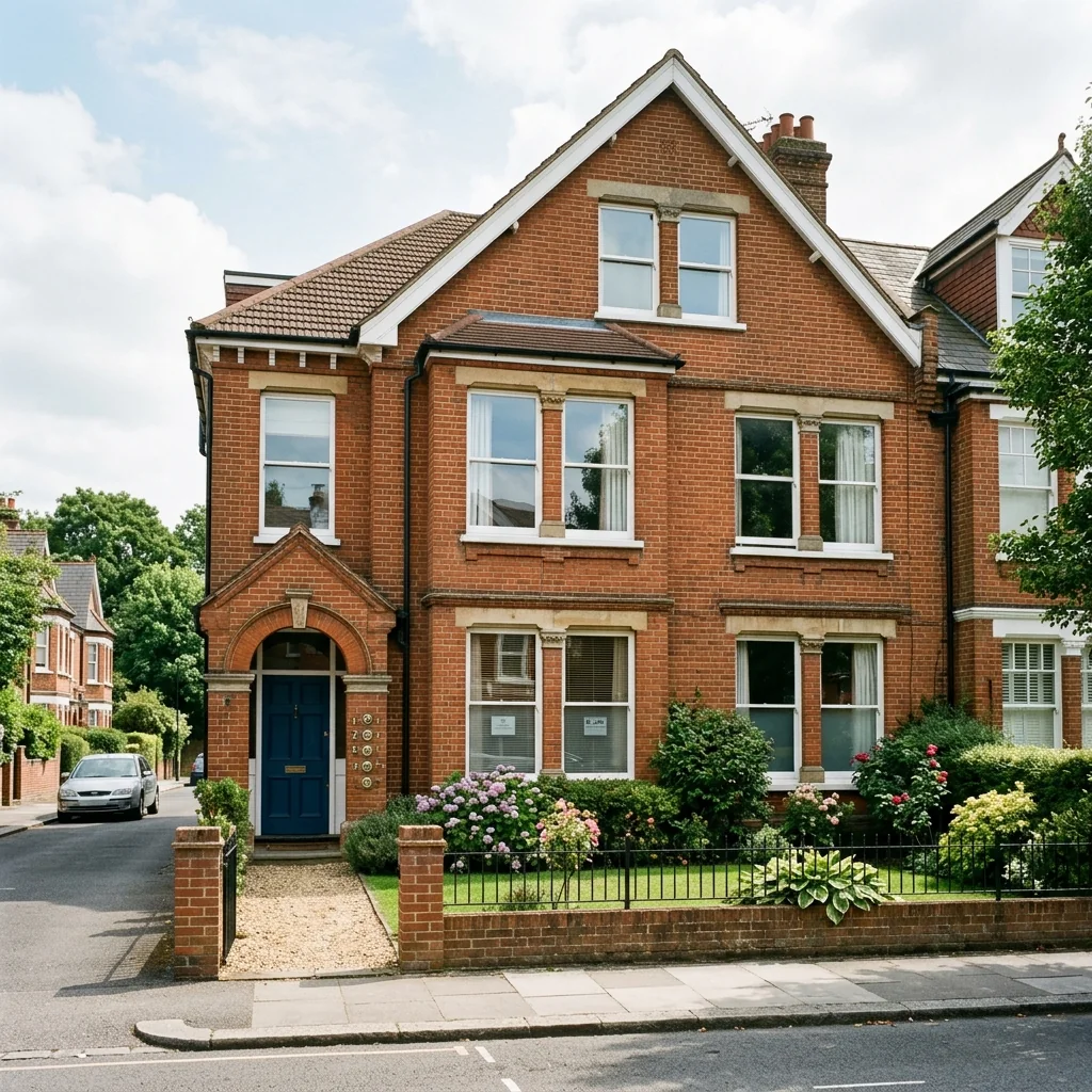 Large Victorian house converted to HMO