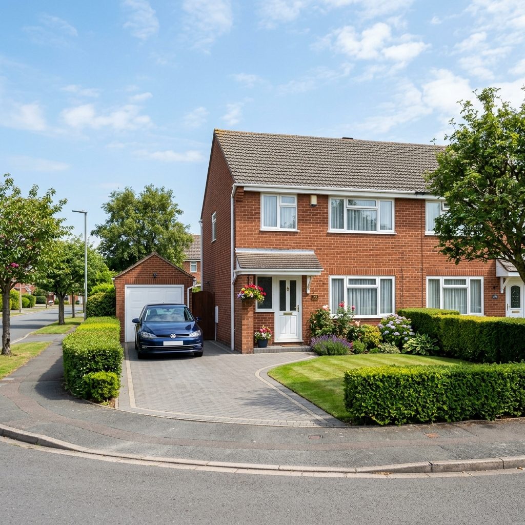 A typical British family home